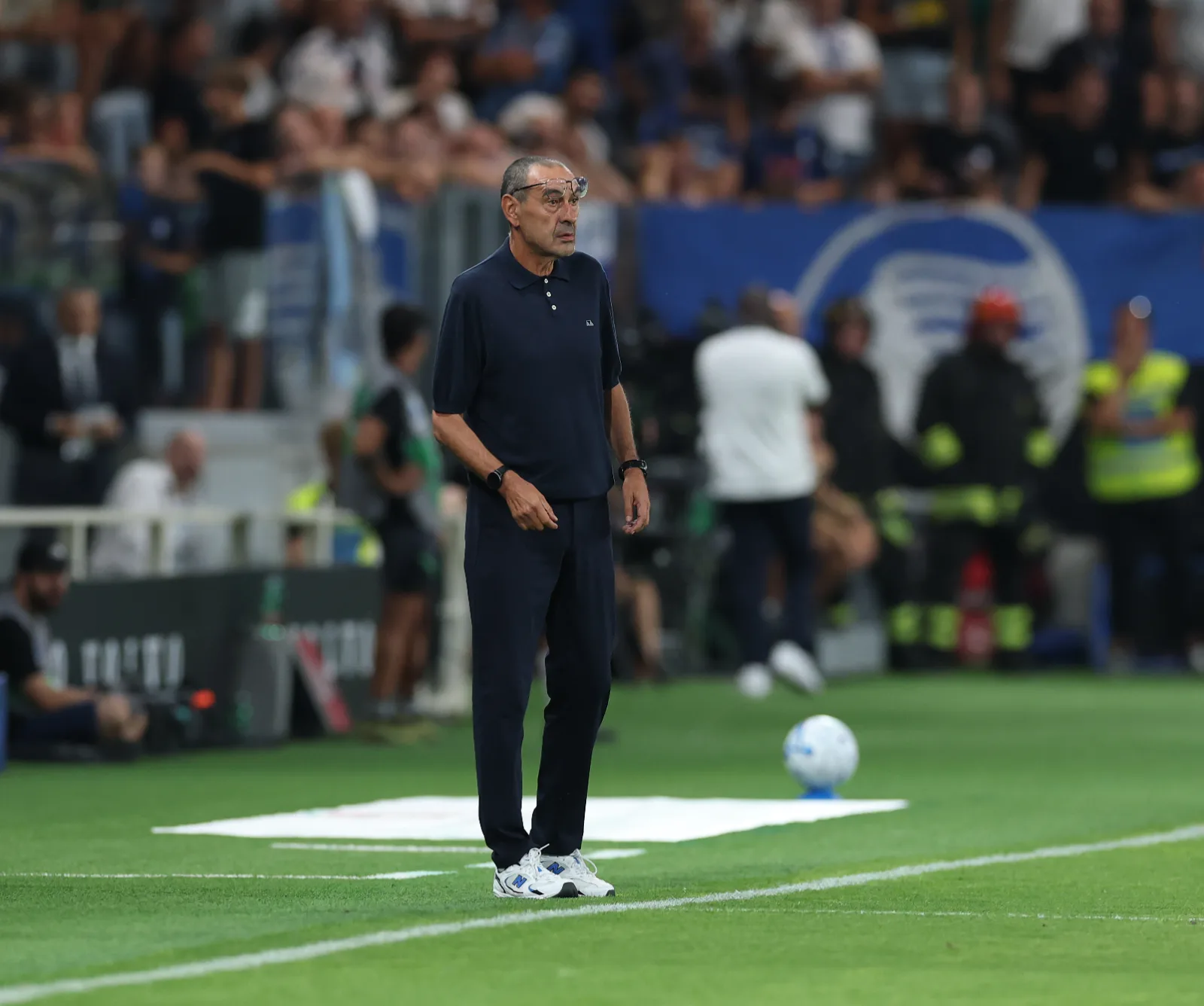 Sarri: "Roma impressionante, lotterà per lo scudetto fino alla fine"