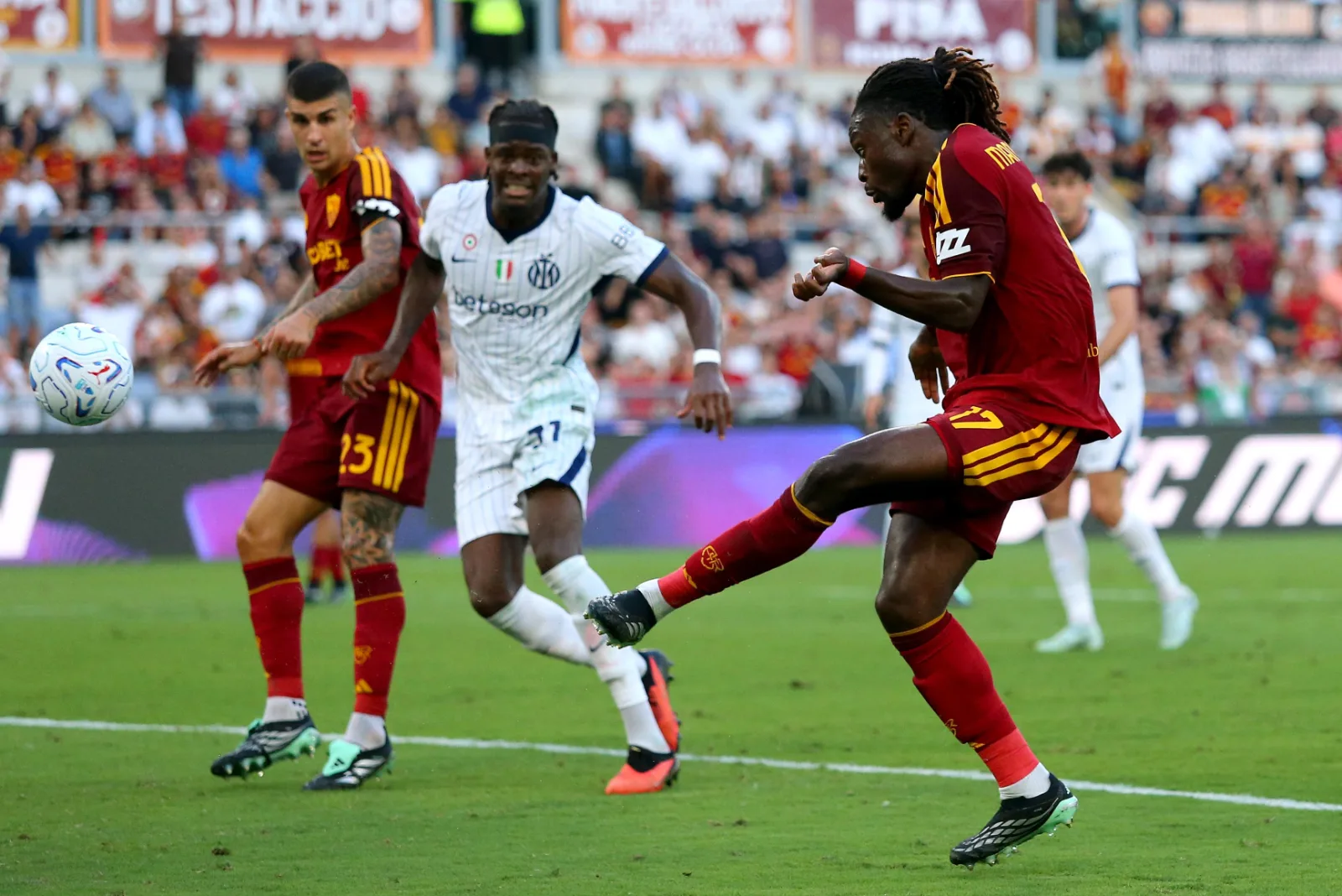 LIVE Roma-Inter, 2-2: Lautaro Martinez la pareggia