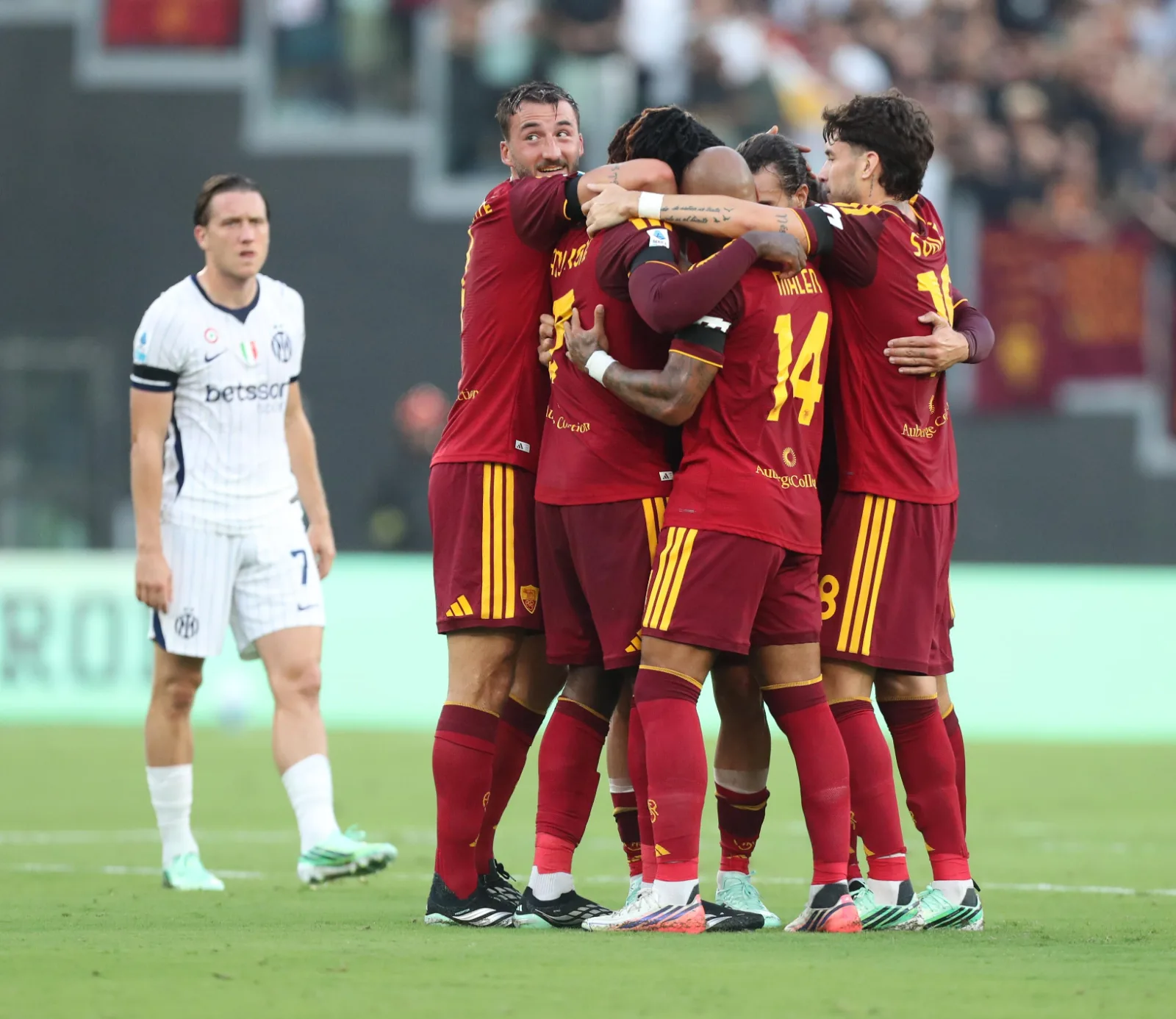 Roma-Inter 2-2: non basta il doppio vantaggio del primo tempo — Analisi partita AS Roma