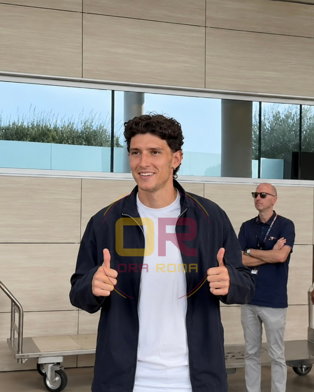 Roma, ecco Balerdi: in giornata le visite 